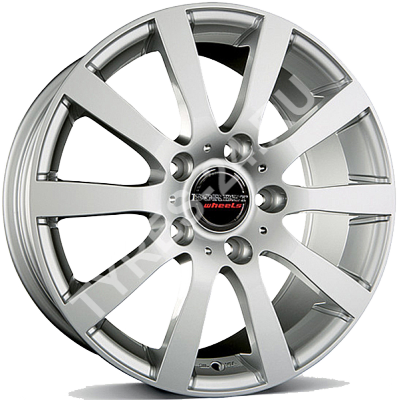 ДискBorbetC2C8JxR18 PCD5x108 ET45 DIA72.5,серебристый