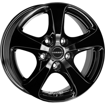 ДискBorbetCC7JxR16 PCD5x115 ET40 DIA70.1,чёрный