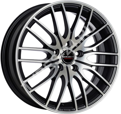 ДискBorbetCW48JxR18 PCD5x108 ET45 DIA72,чёрный