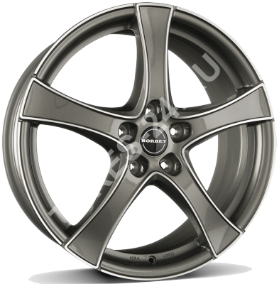 ДискBorbetF26.5JxR17 PCD5x112 ET45 DIA57.1,серебристый