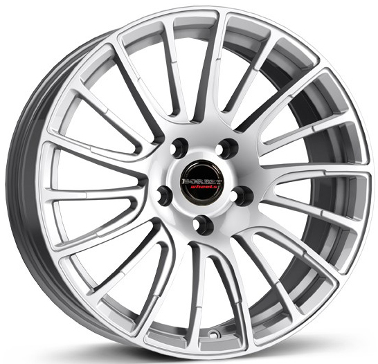 ДискBorbetLS28JxR17 PCD5x114.3 ET45 DIA72.5,серебристый