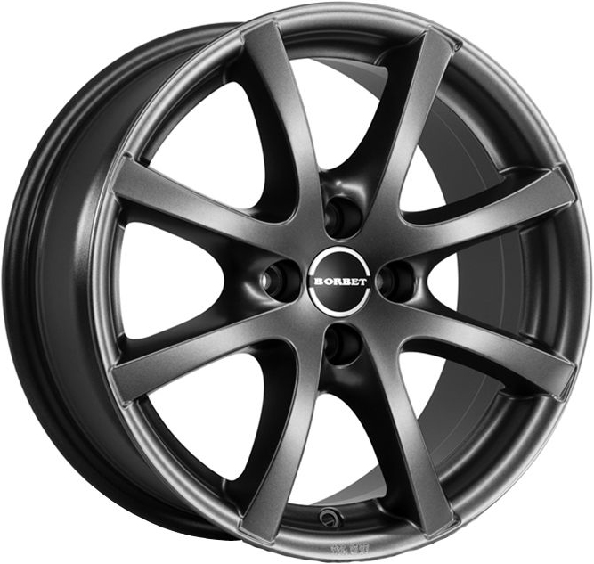 ДискBorbetLV46JxR15 PCD4x108 ET35 DIA72,серый