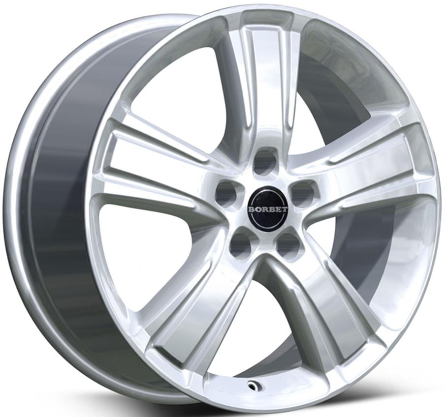 ДискBorbetMA7JxR17 PCD5x105 ET38 DIA56,серебристый