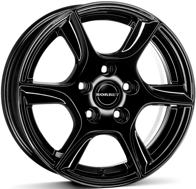 ДискBorbetTL7.5JxR16 PCD5x112 ET37 DIA66.5,чёрный