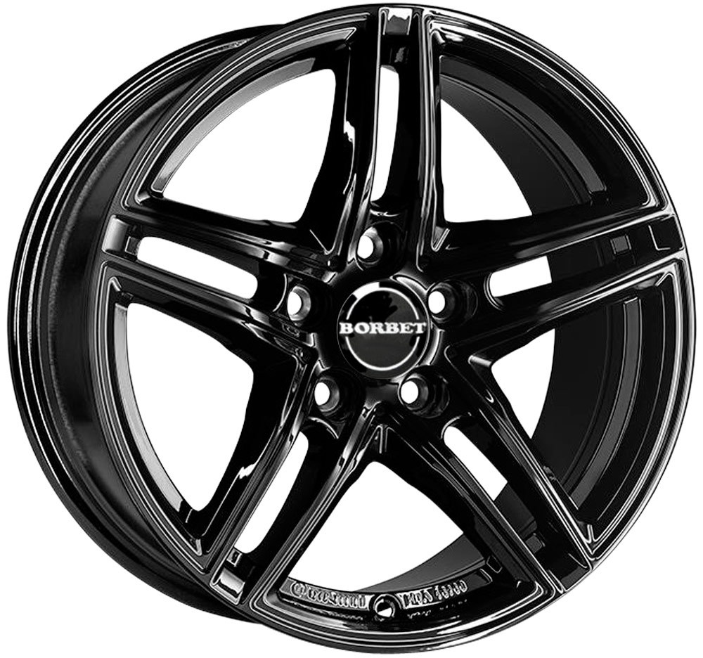 ДискBorbetXRT8.5JxR19 PCD5x112 ET30 DIA72.5,чёрный