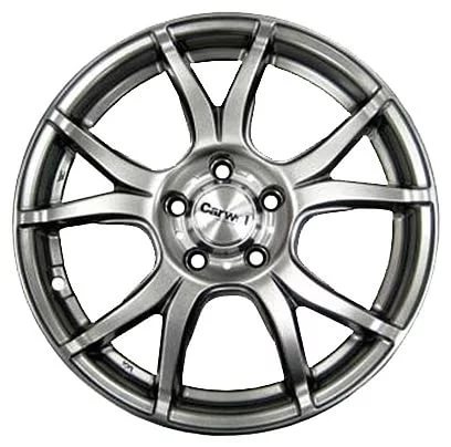 ДискCarwel9067JxR17 PCD5x114.3 ET45 DIA73.1,серебристый