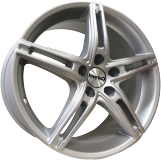 ДискCarwelАльфа7JxR17 PCD5x114.3 ET45 DIA67.1,серебристый