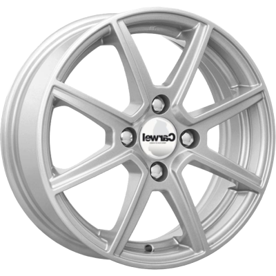 ДискCarwelКаппа5.5JxR14 PCD4x100 ET43 DIA60.1,серебристый