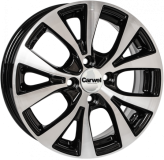 ДискCarwelТалто6JxR15 PCD4x100 ET46 DIA54.1,чёрный