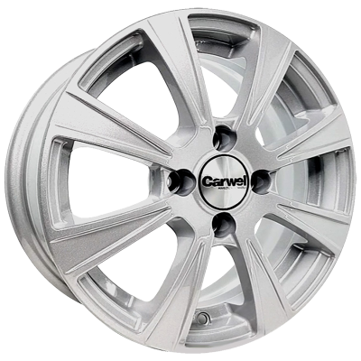 ДискCarwelЙота5.5JxR14 PCD4x98 ET35 DIA58.5,серебристый
