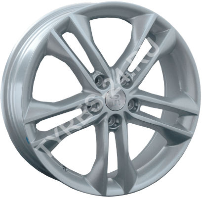 ДискChevroletGM1117JxR17 PCD5x115 ET46 DIA70.1,серебристый