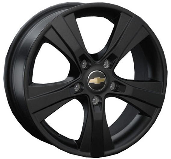 ДискChevroletGM237JxR17 PCD5x105 ET42 DIA56,чёрный