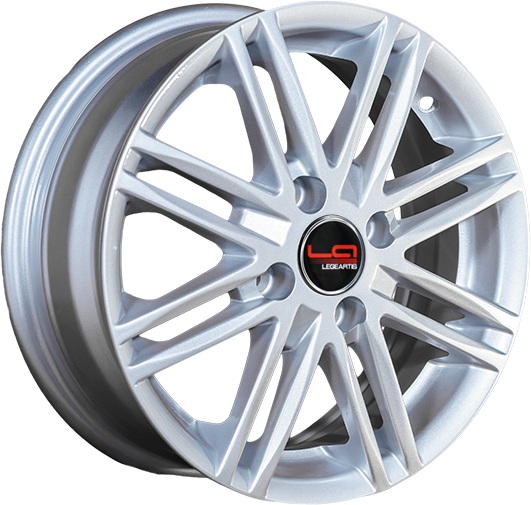 ДискChevroletGM395.5JxR14 PCD4x114.3 ET44 DIA56.6,серебристый