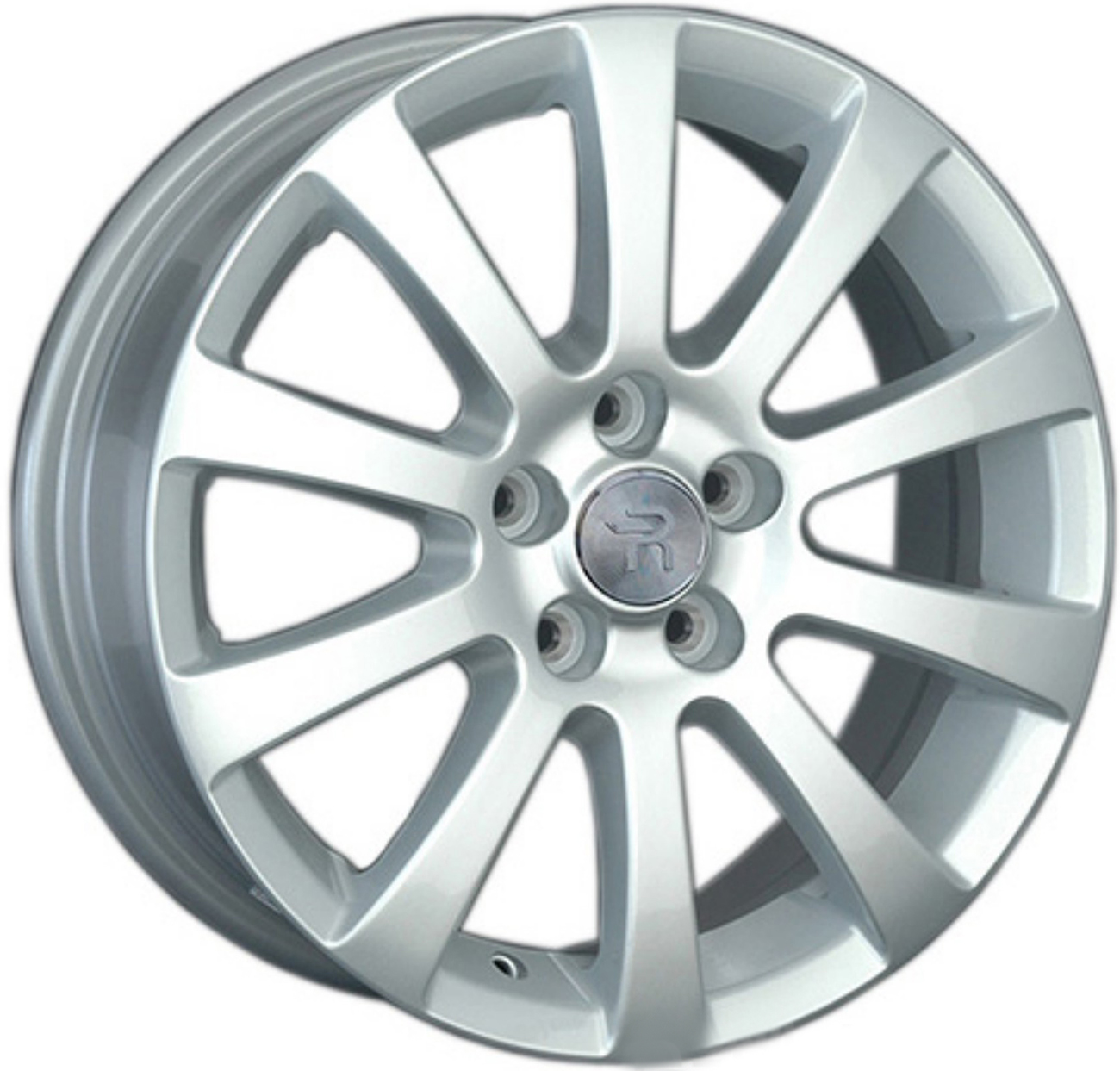 ДискChevroletGM686JxR16 PCD5x105 ET39 DIA56,серебристый