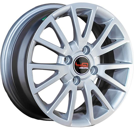 ДискChevroletGM745.5JxR14 PCD4x100 ET39 DIA56.6,серебристый