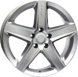 ДискChryslerCR57JxR16 PCD5x114.3 ET41 DIA71.4,серебристый