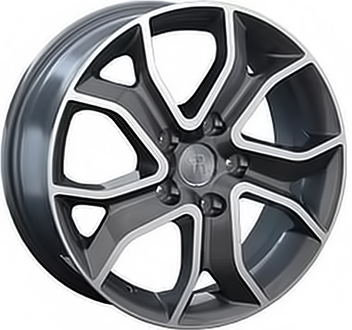 ДискCitroenCi106.5JxR16 PCD5x114.3 ET38 DIA67.1,серый