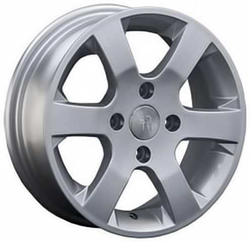 ДискCitroenCi155.5JxR14 PCD4x108 ET27 DIA65.1,серебристый