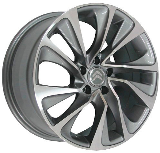 ДискCitroenCi297JxR17 PCD4x108 ET26 DIA65,серый