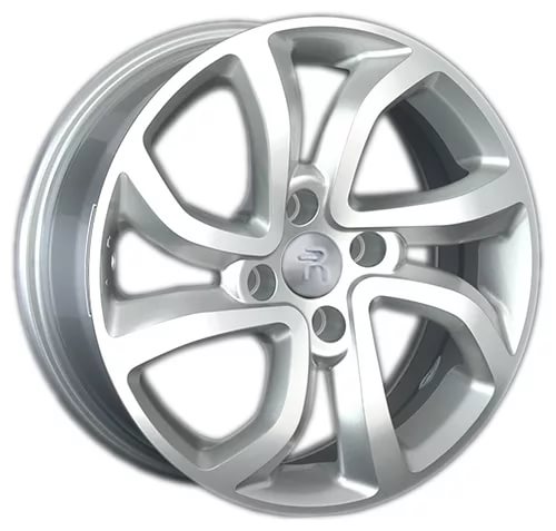 ДискCitroenCi376.5JxR16 PCD4x108 ET23 DIA65.1,серебристый