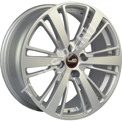 ДискCitroenCi467JxR17 PCD4x108 ET26 DIA65.1,серебристый