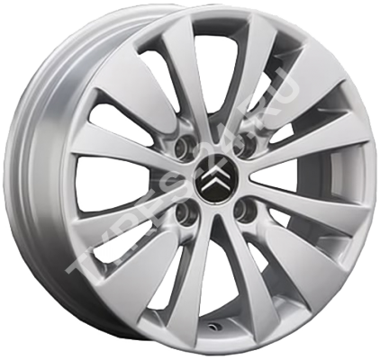 ДискCitroenCi66JxR15 PCD4x108 ET27 DIA65.1,белый