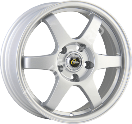 ДискCross StreetCR-086.5JxR16 PCD5x108 ET50 DIA63.3,серебристый