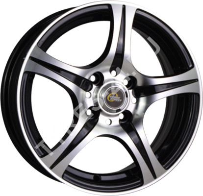 ДискCross StreetY31596.5JxR16 PCD5x108 ET53 DIA63.3,чёрный