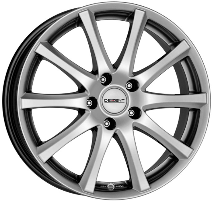 ДискDezentRM7JxR16 PCD5x108 ET48 DIA500,серебристый