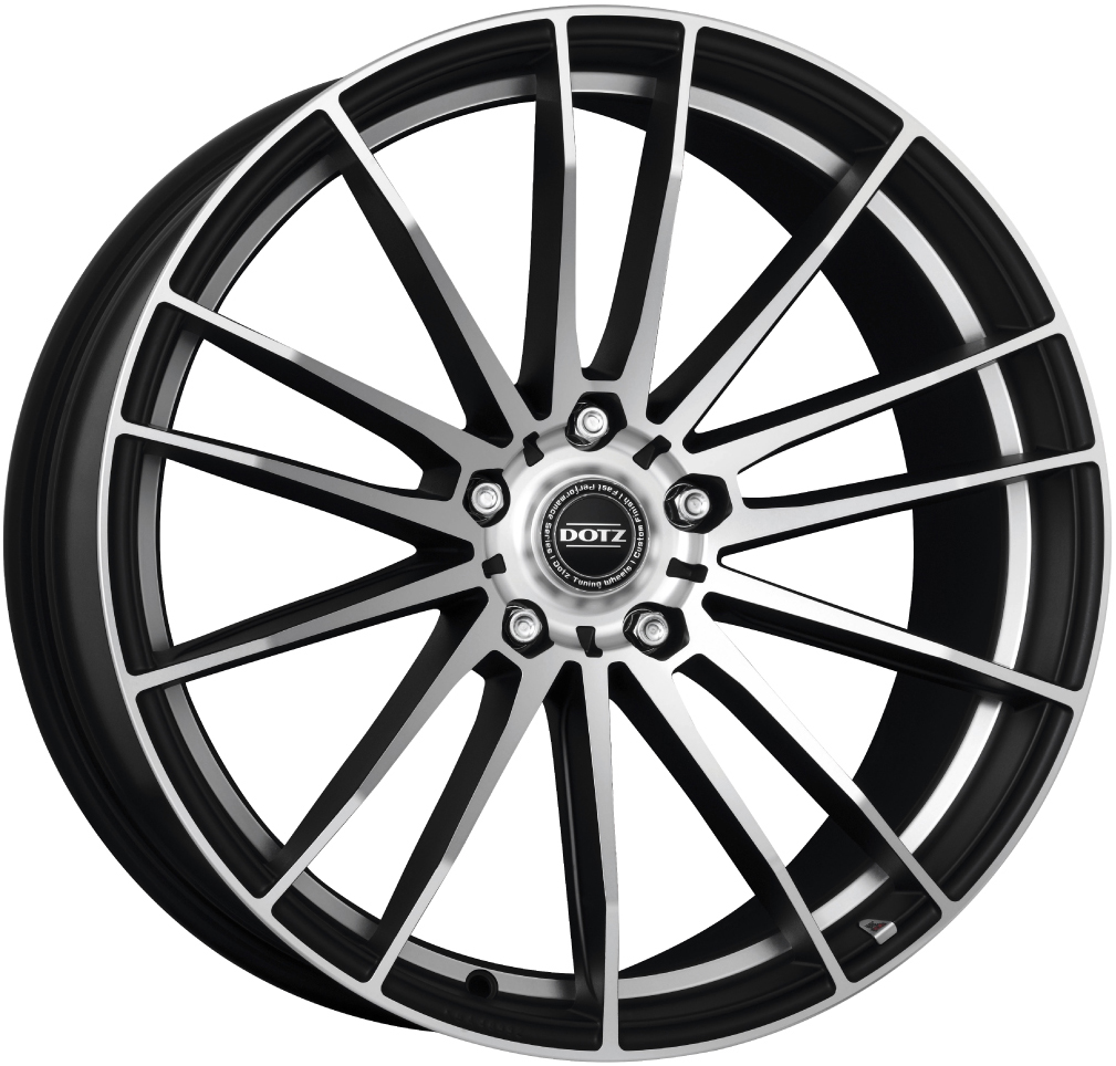 ДискDotzFast Fifteen8.5JxR19 PCD5x112 ET45 DIA70.1,чёрный