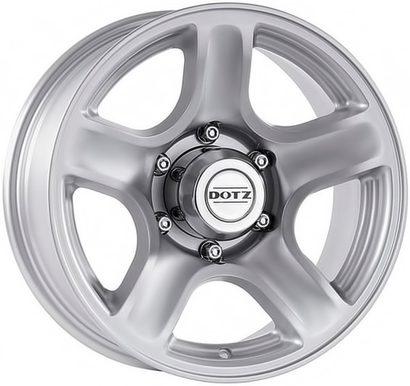 ДискDotzHammada8.5JxR18 PCD5x127 ET35 DIA71.6,серебристый