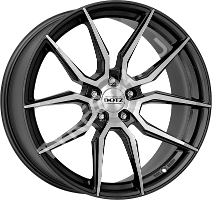 ДискDotzMisano8.5JxR19 PCD5x114.3 ET45 DIA71.6,серый