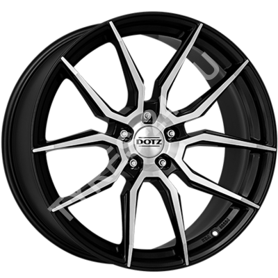 Диск Dotz Misano 8JxR19 PCD5x114.3 ET45 DIA71.6, серый