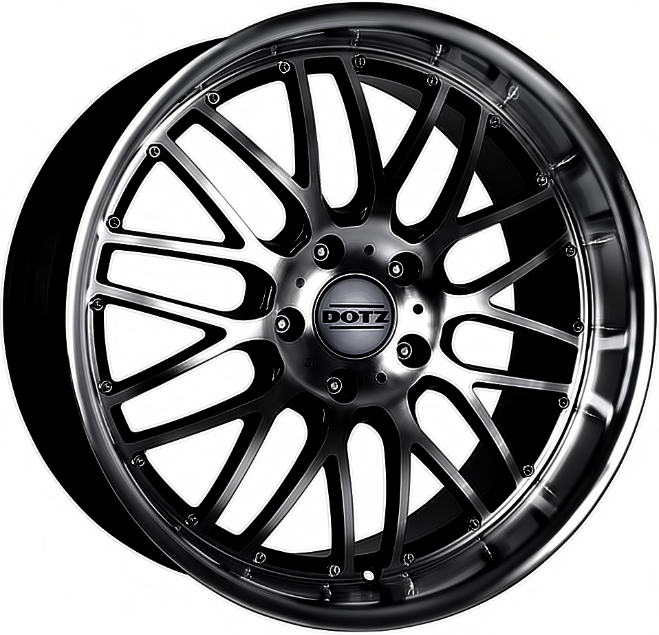 ДискDotzMugello6.5JxR15 PCD4x108 ET35 DIA500,чёрный