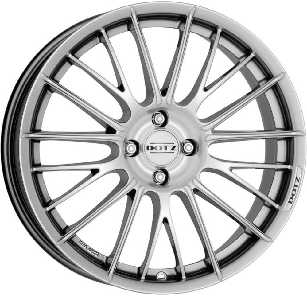 ДискDotzRapier8JxR18 PCD5x100 ET38 DIA60.1,серебристый