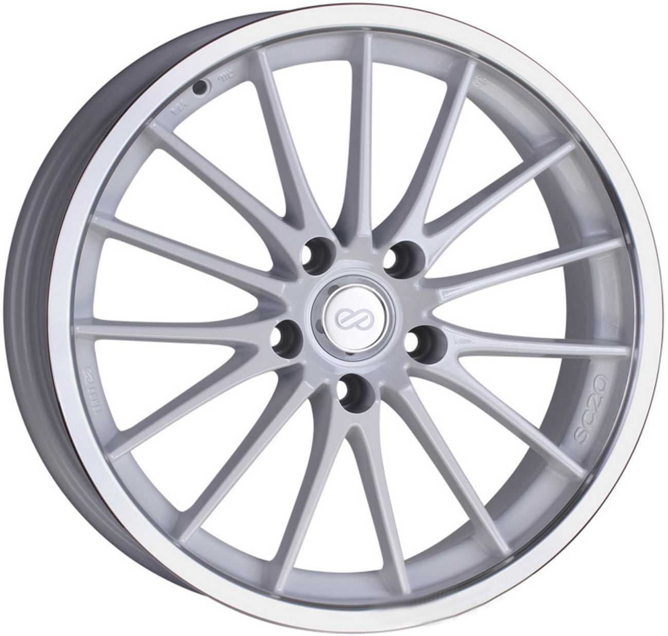 ДискEnkeiSC207.5JxR17 PCD5x114.3 ET42 DIA67.1,серебристый