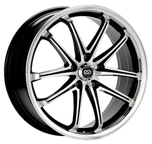 ДискEnkeiSH437JxR17 PCD5x100 ET45 DIA56.1,чёрный