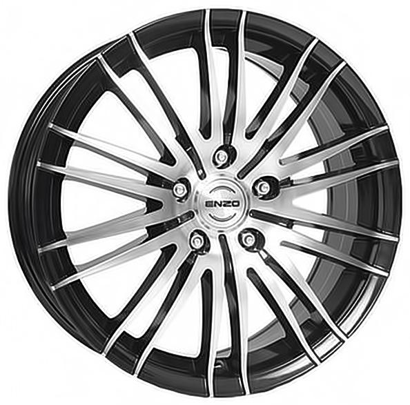 ДискEnzo1067JxR16 PCD5x114.3 ET40 DIA71.6,чёрный