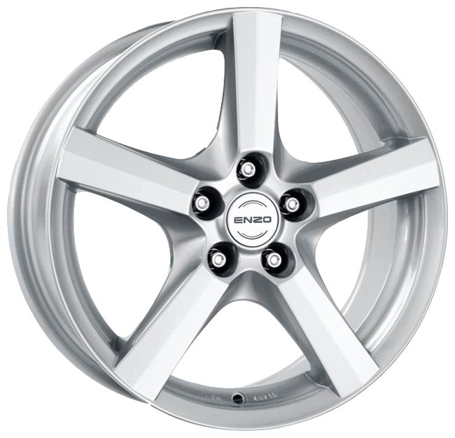 ДискEnzoH6.5JxR15 PCD5x114.3 ET48 DIA71.6,серебристый