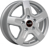 ДискFiatFT196JxR15 PCD5x118 ET68 DIA71.1,серебристый