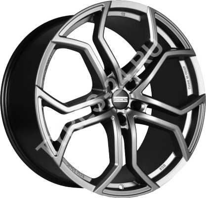 ДискFondmetal9XR9JxR20 PCD5x114.3 ET30 DIA75,серый