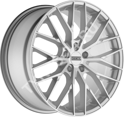 ДискFondmetalMakhai9JxR20 PCD5x112 ET20 DIA66.5,серебристый