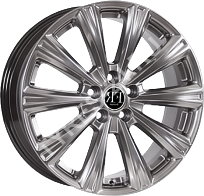 ДискFordFD00327.5JxR18 PCD5x108 ET52.5 DIA63.4,серебристый