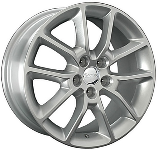 ДискFordFD1087.5JxR17 PCD5x108 ET52 DIA63.3,серебристый