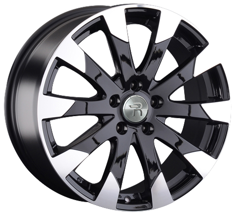 ДискFordFD1337.5JxR17 PCD5x108 ET52.5 DIA63.3,чёрный