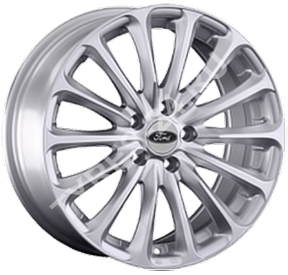 ДискFordFD1347.5JxR17 PCD5x108 ET52 DIA63.3,серебристый