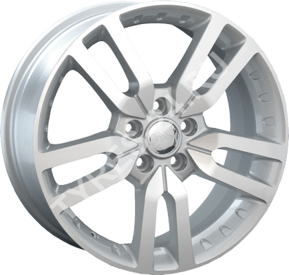 ДискFordFD1547.5JxR17 PCD5x108 ET55 DIA63.3,серебристый