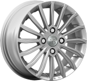 ДискFordFD1556JxR15 PCD4x108 ET48 DIA63.3,серебристый