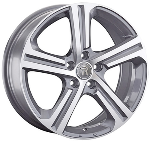 ДискFordFD1577.5JxR17 PCD5x108 ET52 DIA63.3,серебристый