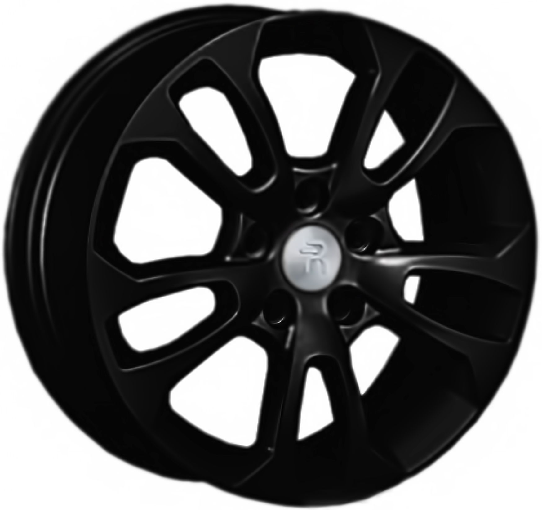 ДискFordFD166.5JxR16 PCD5x108 ET52.5 DIA63.3,чёрный